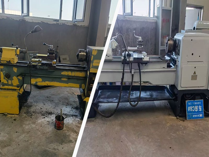 舊設(shè)備噴漆